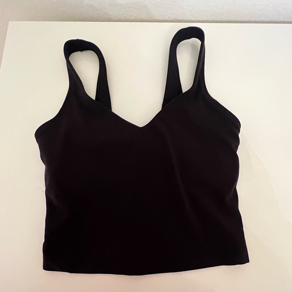 Black Lululemon Align Tank Top